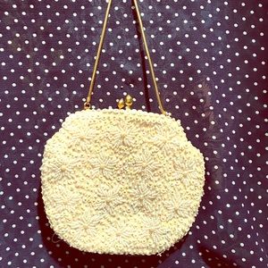 Vintage beaded pocket purse